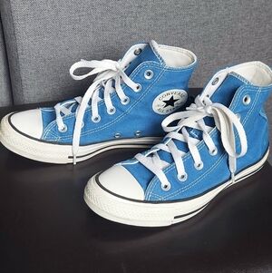 Converse Chuck Taylor All Star Hi Top Blue Womens 7